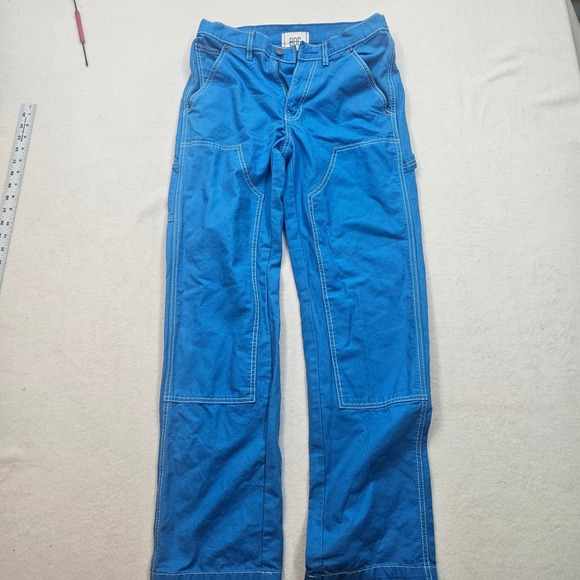 BDG Pants - BDG Carpenter Pants Womens 26 Blue Excellent Double Knee Canvas Utility Straight
